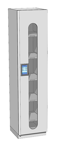 Texi dispenser cabinet, HF model